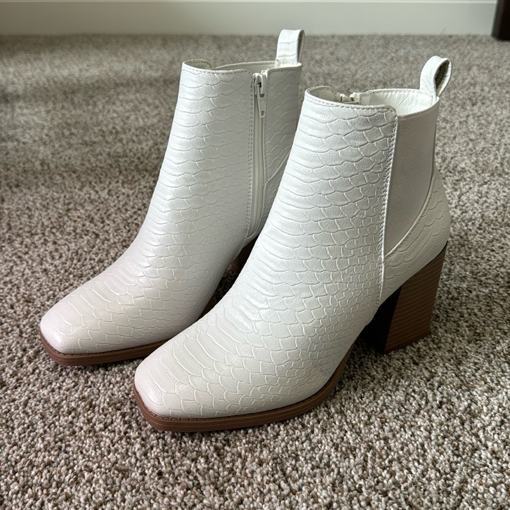 Brand New White Boots